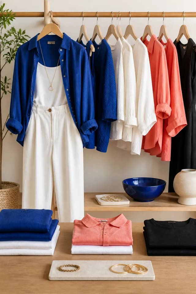 Fashion collection shown in an Instagram story